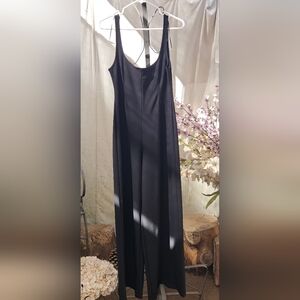 Zara Black Wide Leg Jumpsuit